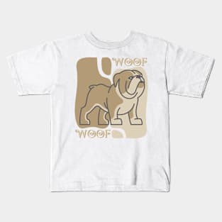 Woof Woof Kids T-Shirt